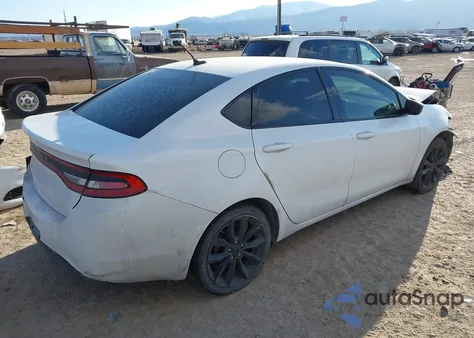 2016 Dodge Dart Sxt Sport Blacktop z USA, uszkodzony, nr VIN 1C3CDFFA3GD821623